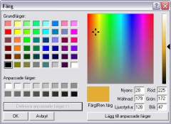 HTML Color HEX - Hemsida - 129Kb
Utvecklat av: Bengt Olsson
